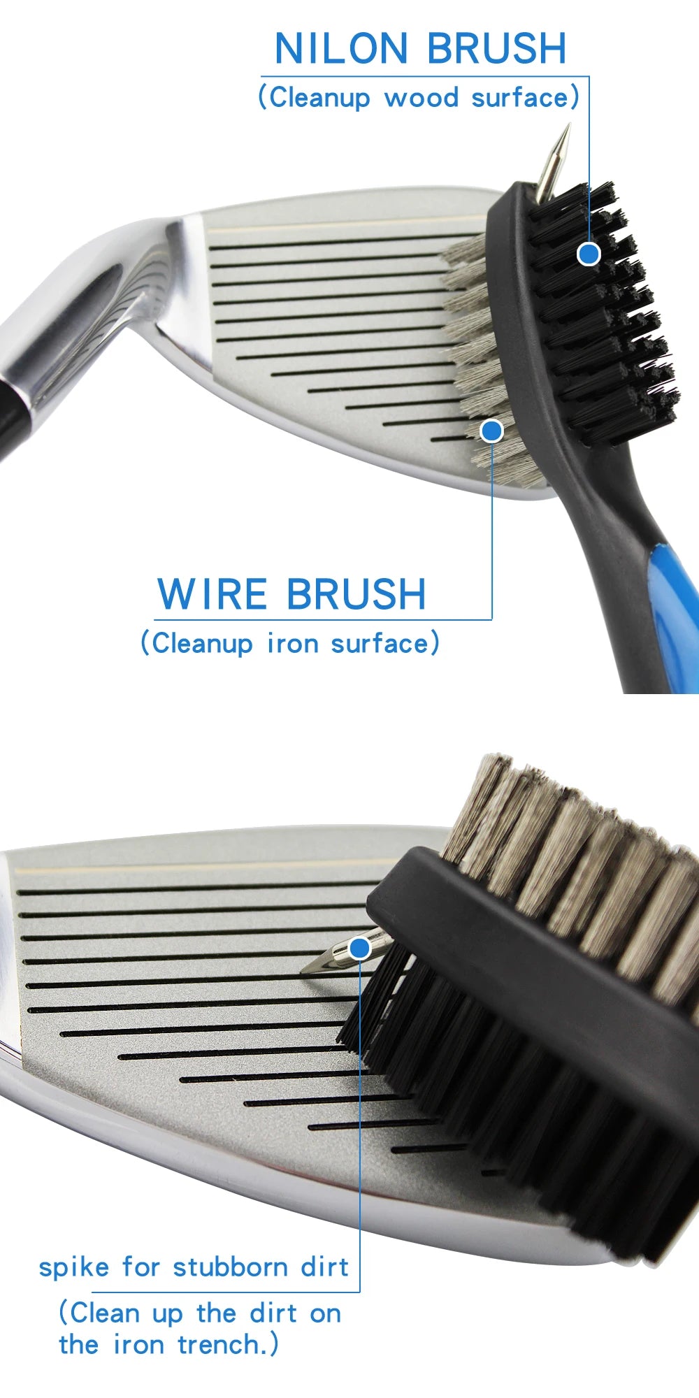 Golf Club Cleaning Brush