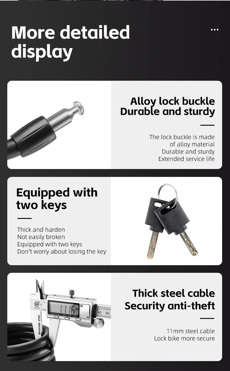 Cable Bike Lock