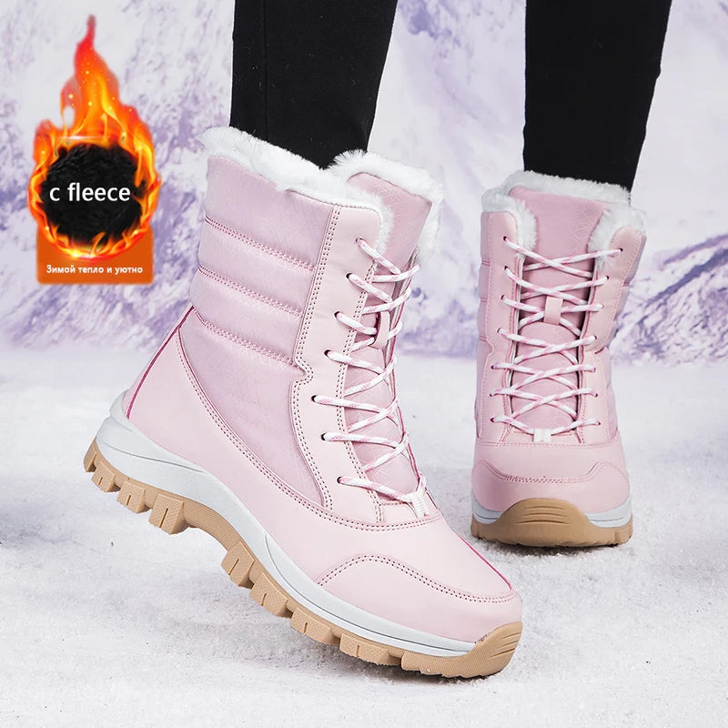 2025 New Women's Fur Snow Boots