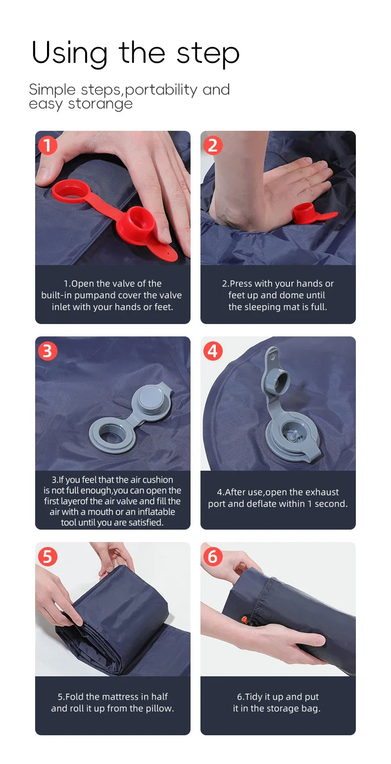 Self-Inflating Sleeping Pad