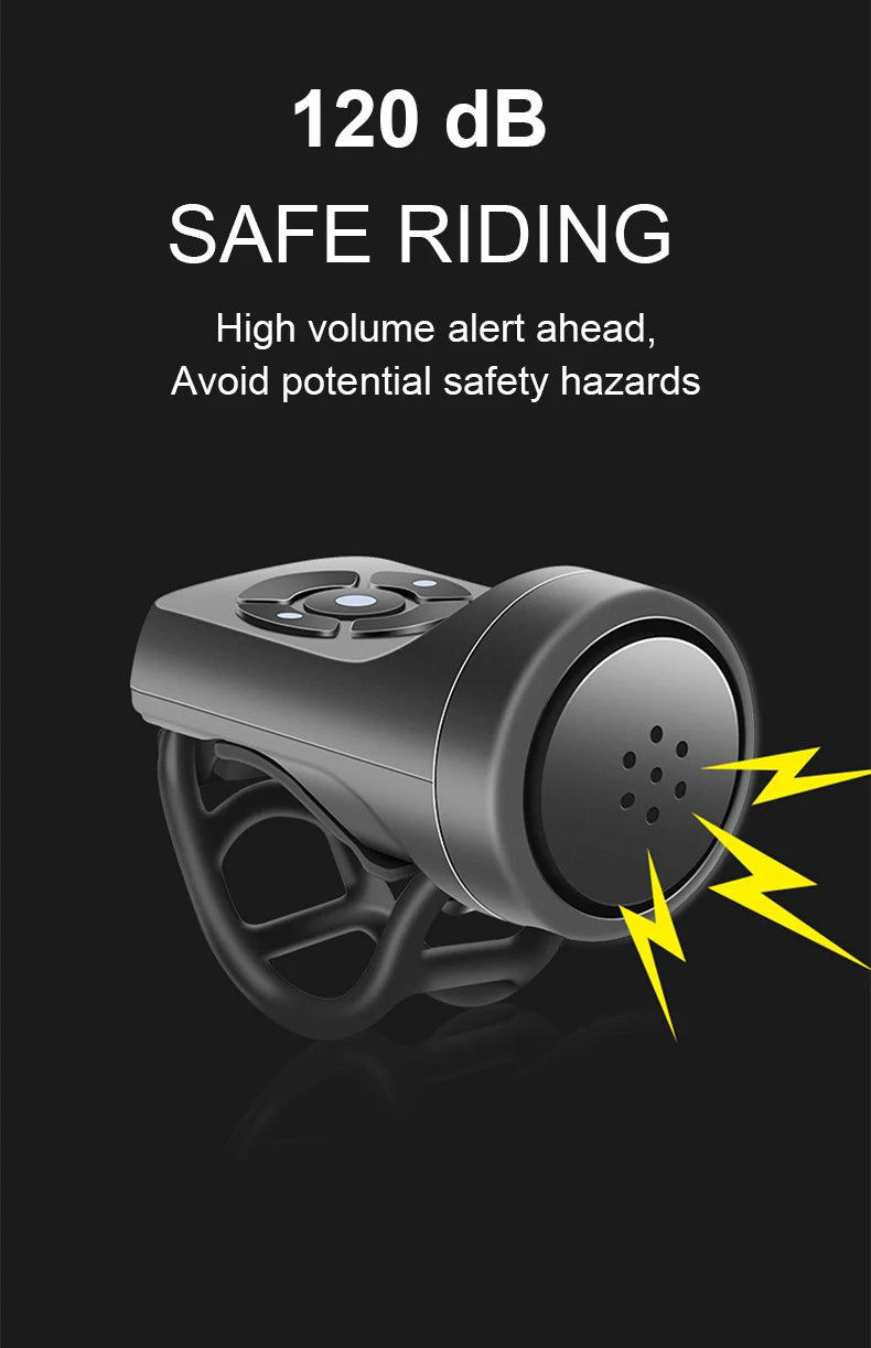 Rechargeable Electric Bike Bell