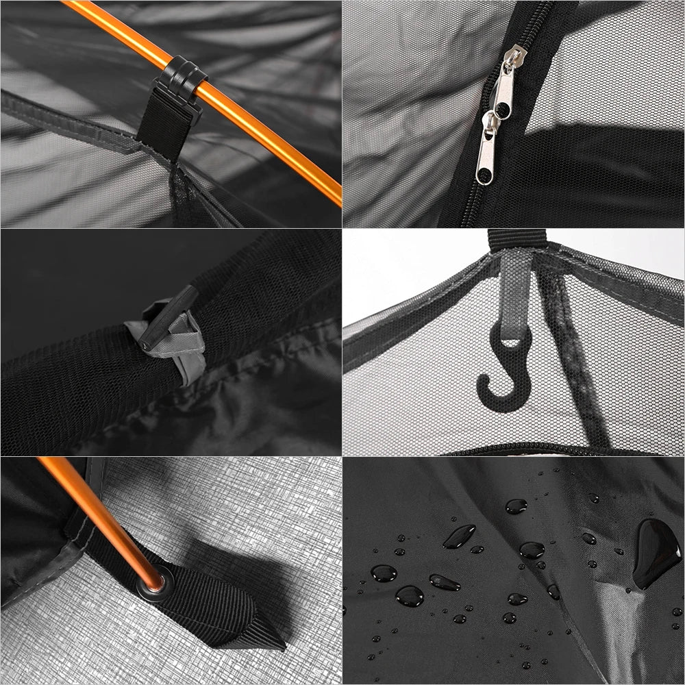 2-Person Outdoor Camping Tent – Water Resistant