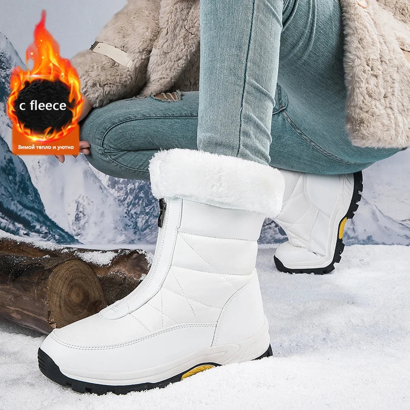 2025 New Women's Fur Snow Boots