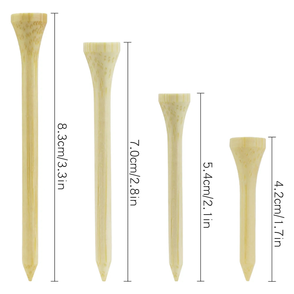 100pcs Wooden  Golf Tees