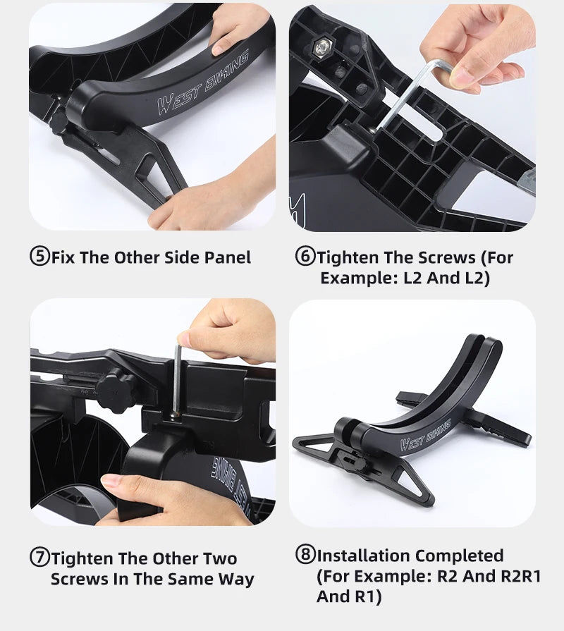 WEST BIKING Portable Bicycle Display Stand