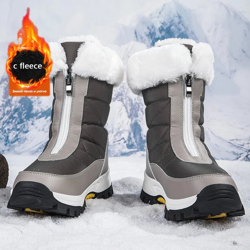 2025 New Women's Fur Snow Boots
