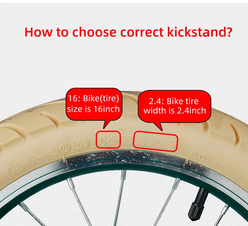 Kids Bike Kickstand