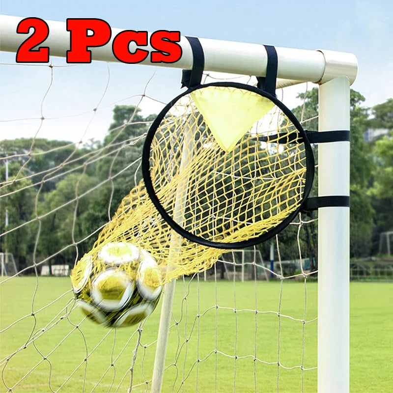 1/2pcs Foldable Football Target Training Net