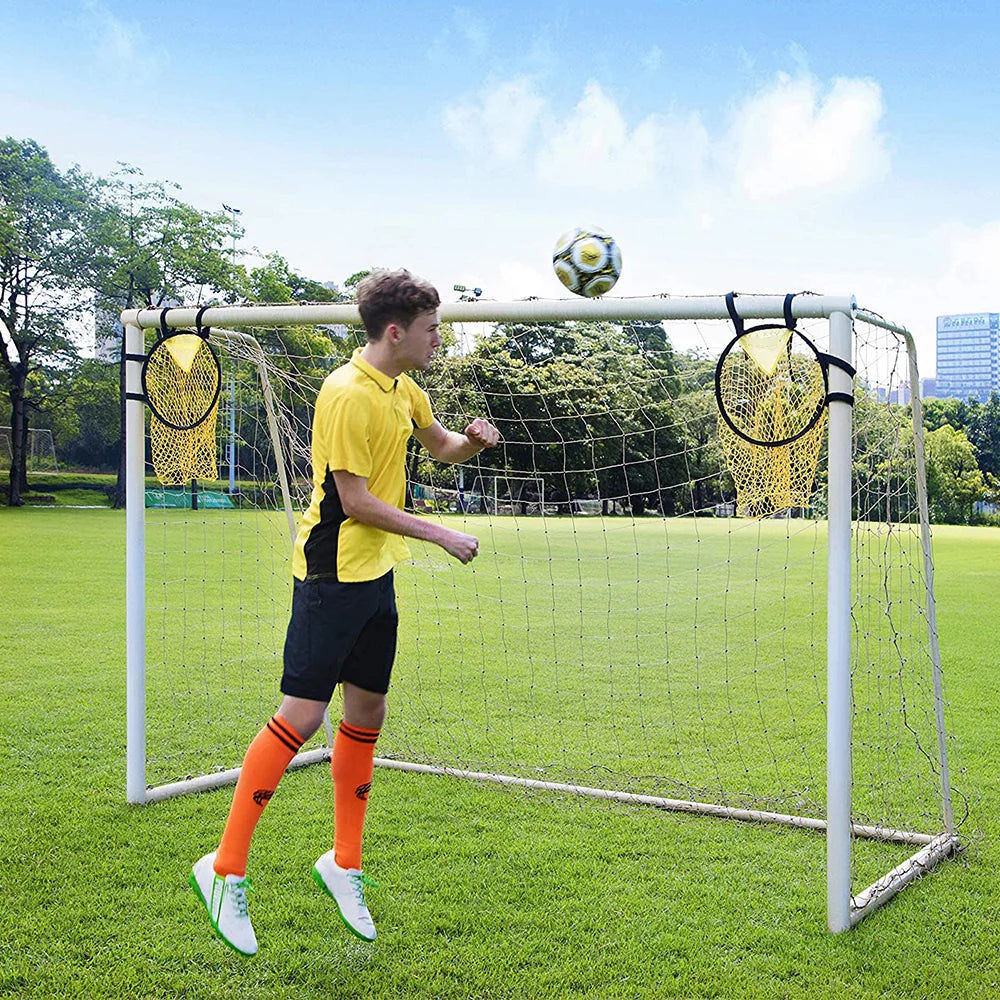 1/2pcs Foldable Football Target Training Net