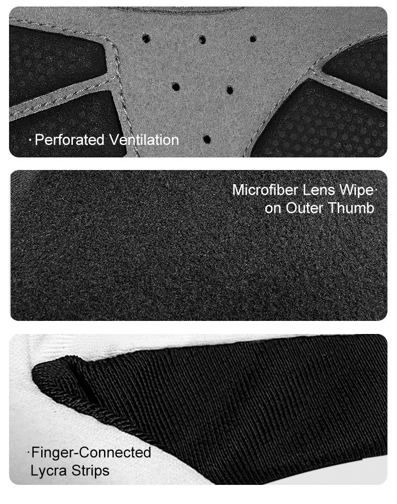 INBIKE Shock‑Absorbing Gel Pad Cycling Gloves