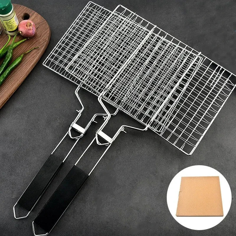 Stainless Steel BBQ Mesh Basket
