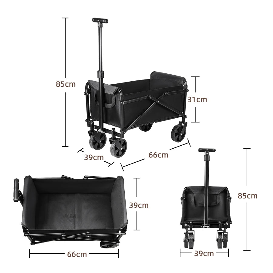 Heavy-Duty Folding Utility Cart