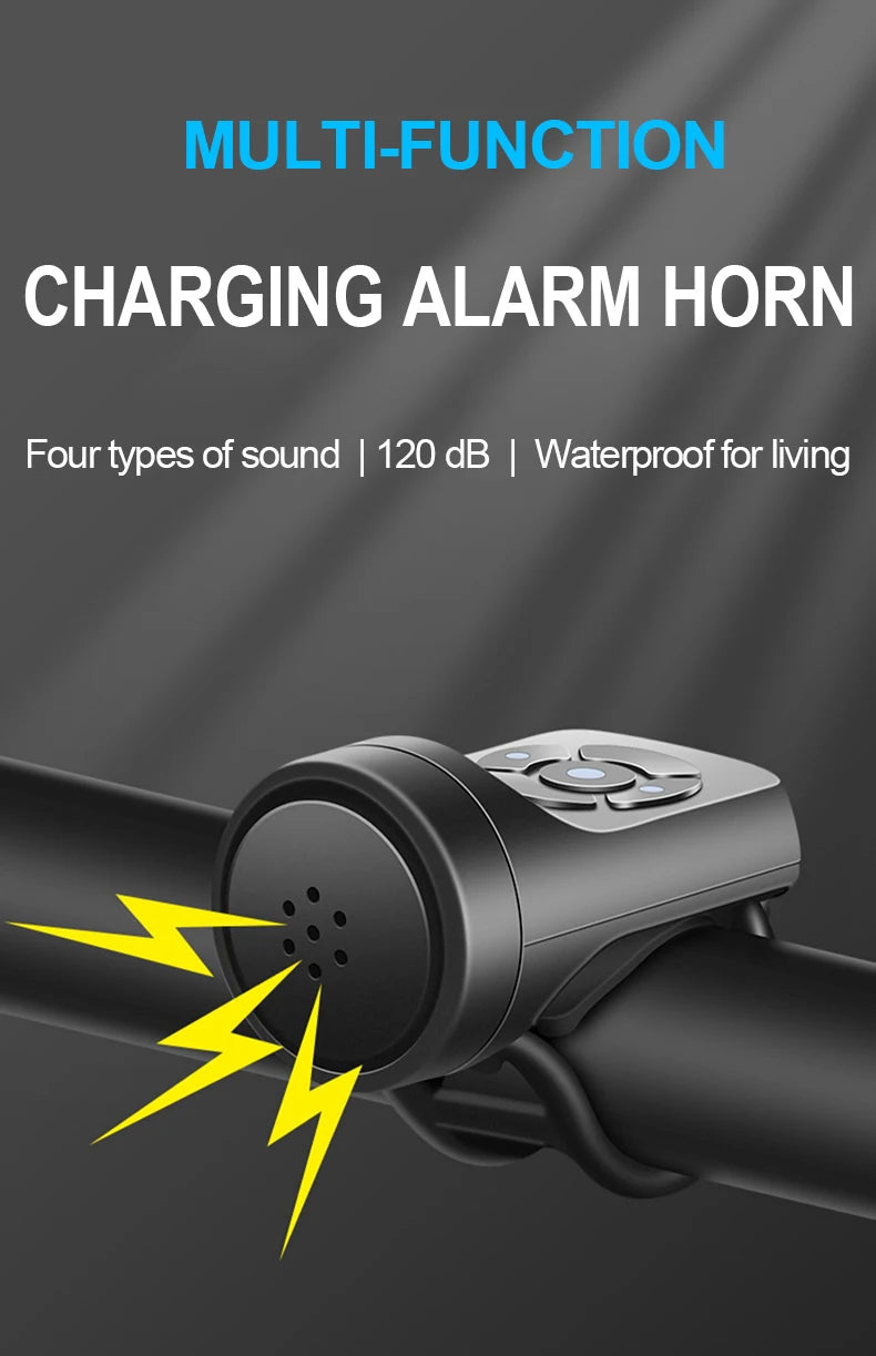 Rechargeable Electric Bike Bell
