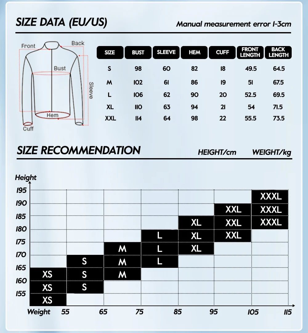 ZRSE UPF 50+ Long Sleeve Cycling Jersey – Slim Fit