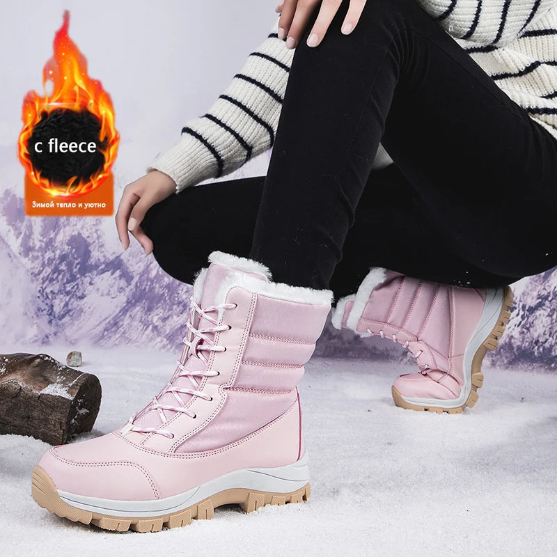 2025 New Women's Fur Snow Boots