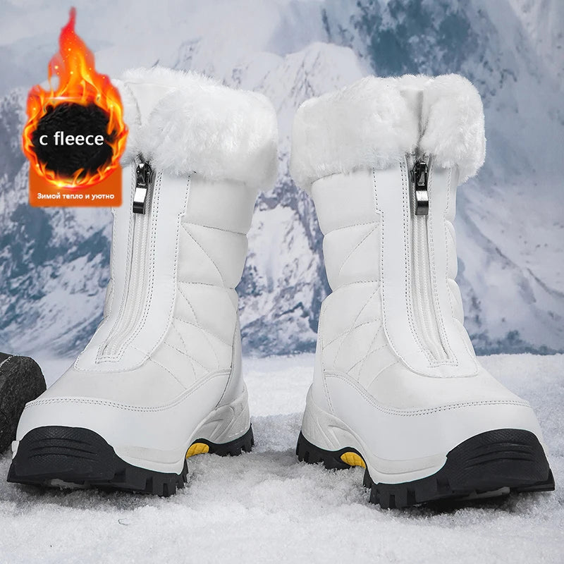 2025 New Women's Fur Snow Boots