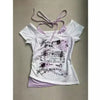 Subculture Y2K Punk Vintage T-Shirt for Women