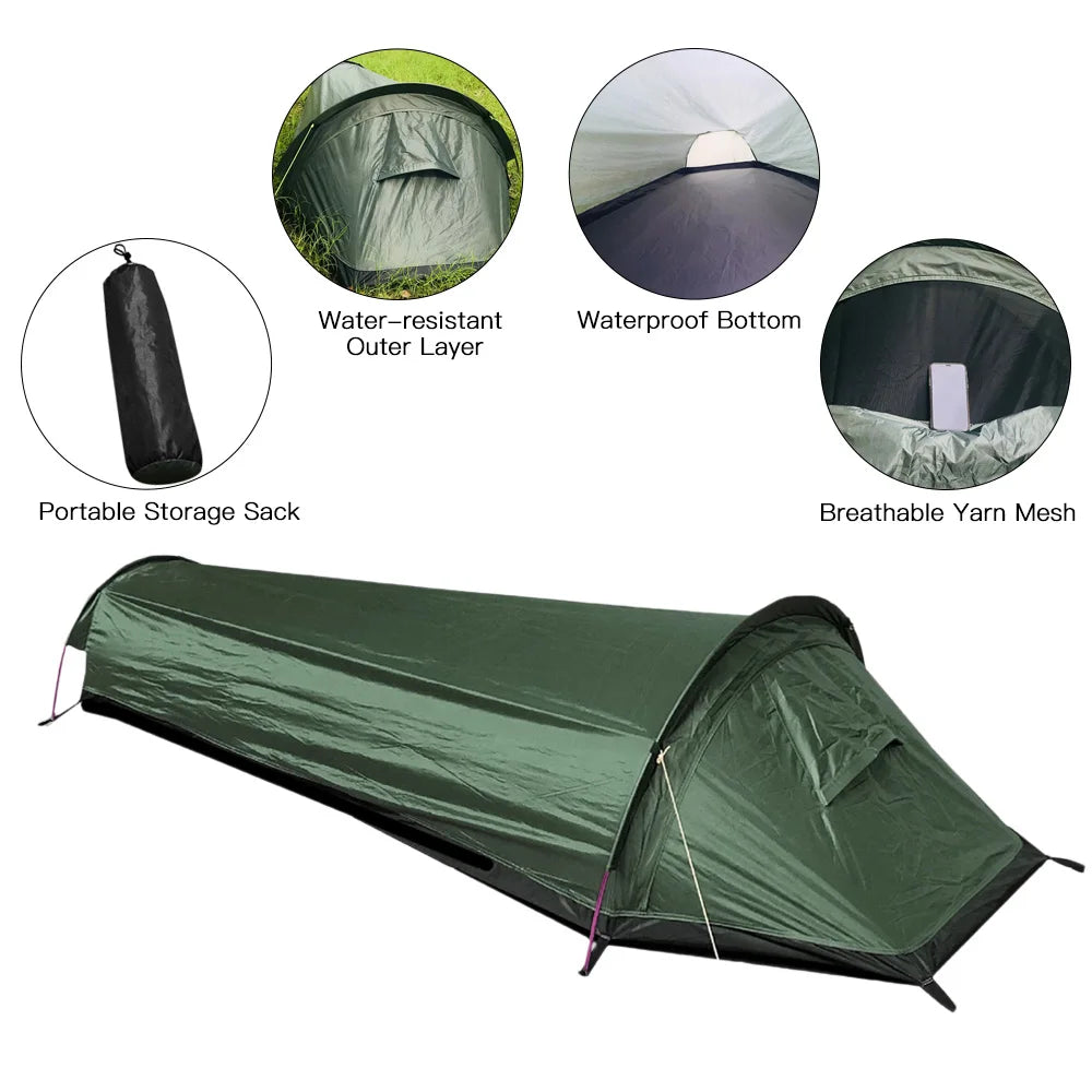 Lightweight 1-Person Backpacking Tent