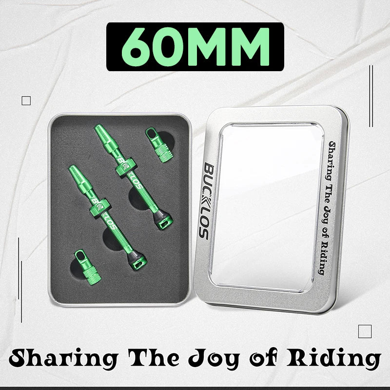 Tubeless Valves – Aluminum with Removable Core