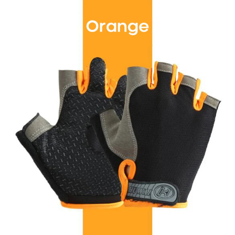 Unisex Fingerless Anti-Slip Breathable Cycling Gloves