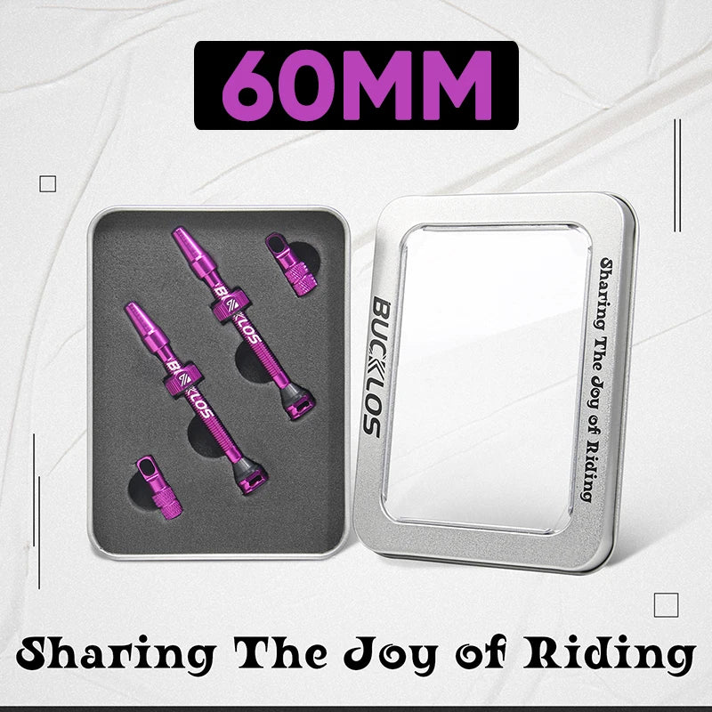 Tubeless Valves – Aluminum with Removable Core