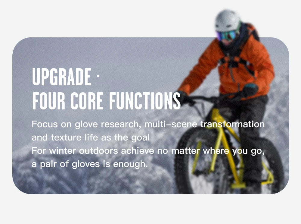 Waterproof Winter Cycling Gloves