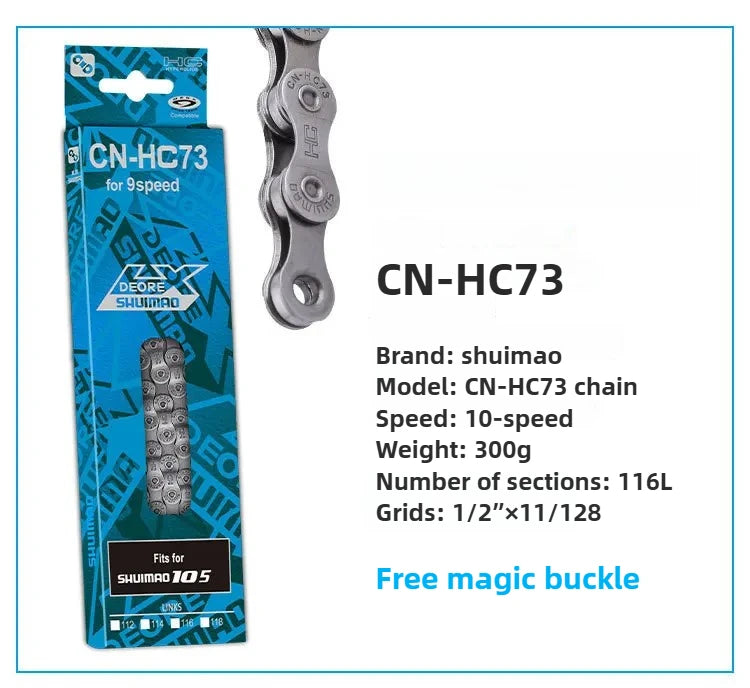 6–12 Speed Bicycle Chain