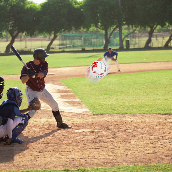 9" Training Baseball with Finger Placement Markers