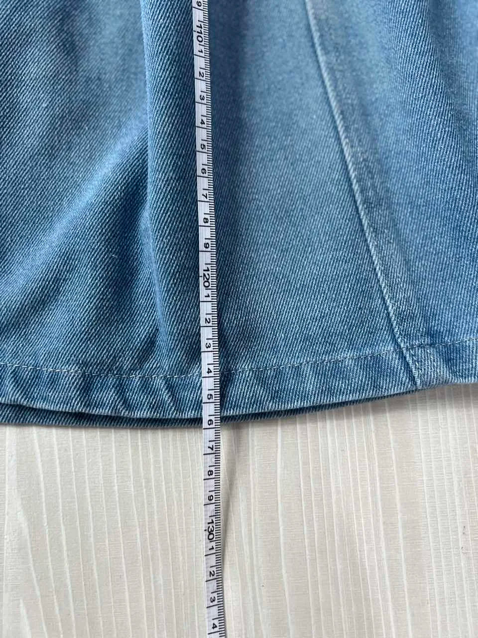 Backless Denim Lace-Up Summer Dress