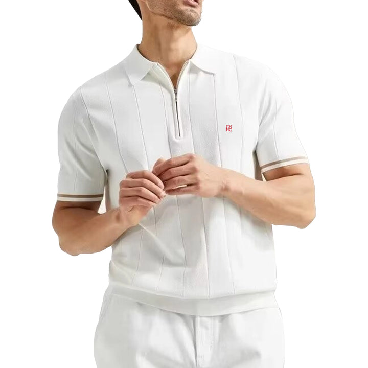 Polo Shirt – Men's Summer Textured Top