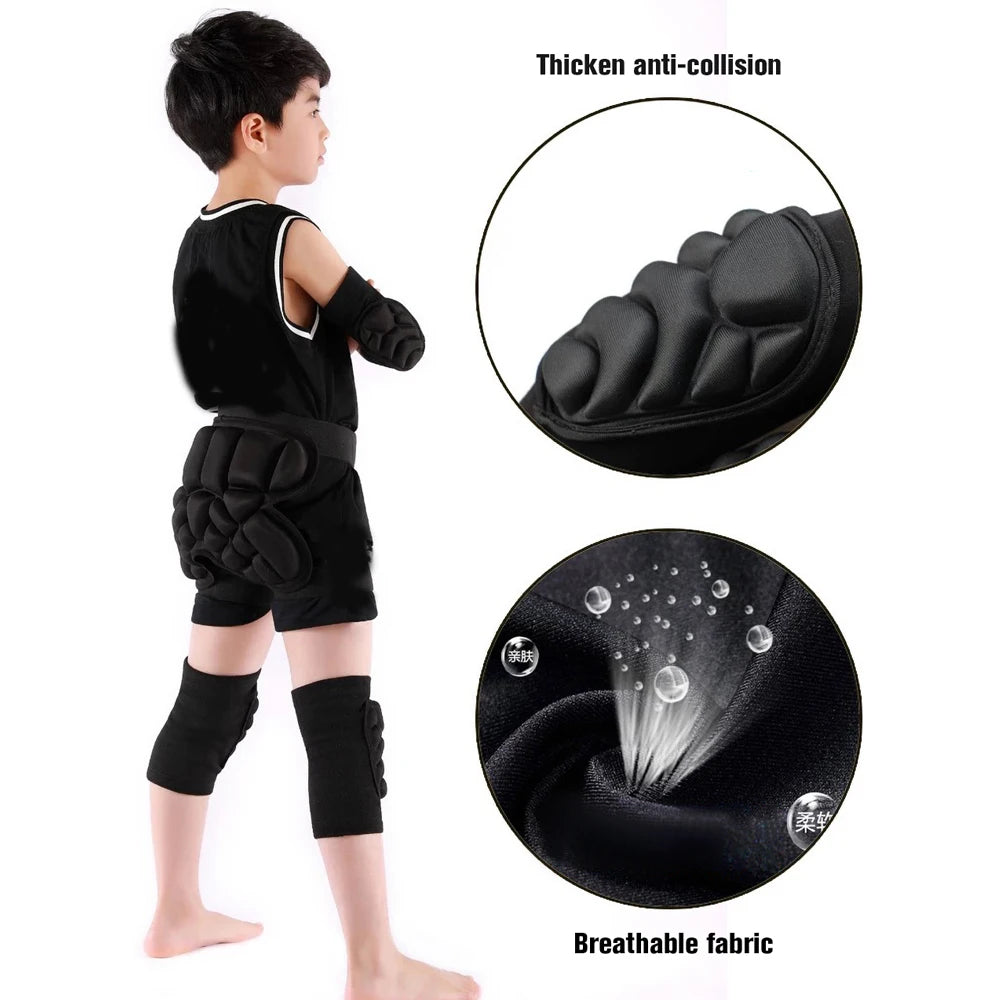 Kids Knee and Elbow Pads Set