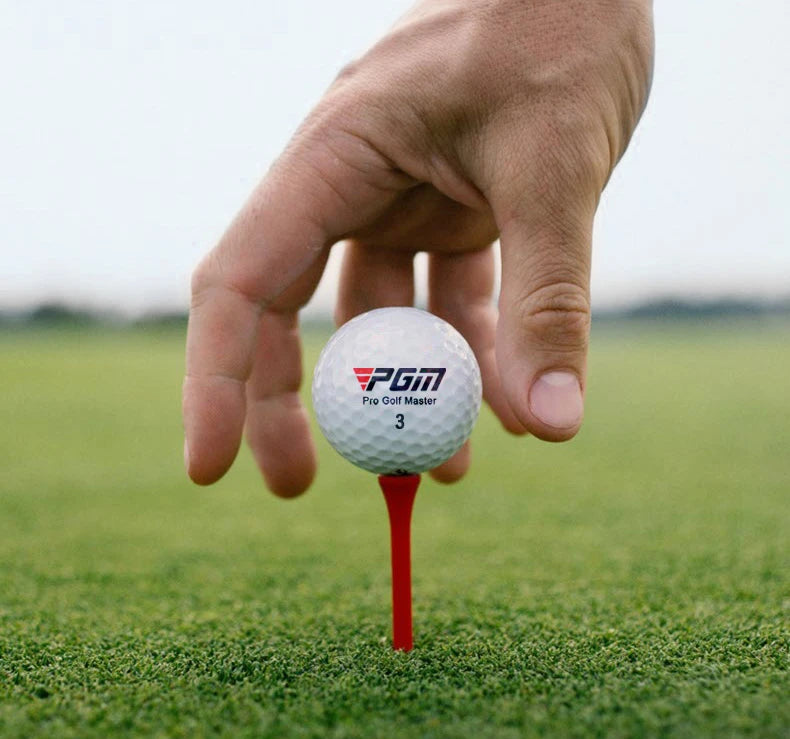 PGM Q002 3-Layer Golf Ball – High Elasticity Rubber Core, High Backspin Game Ball