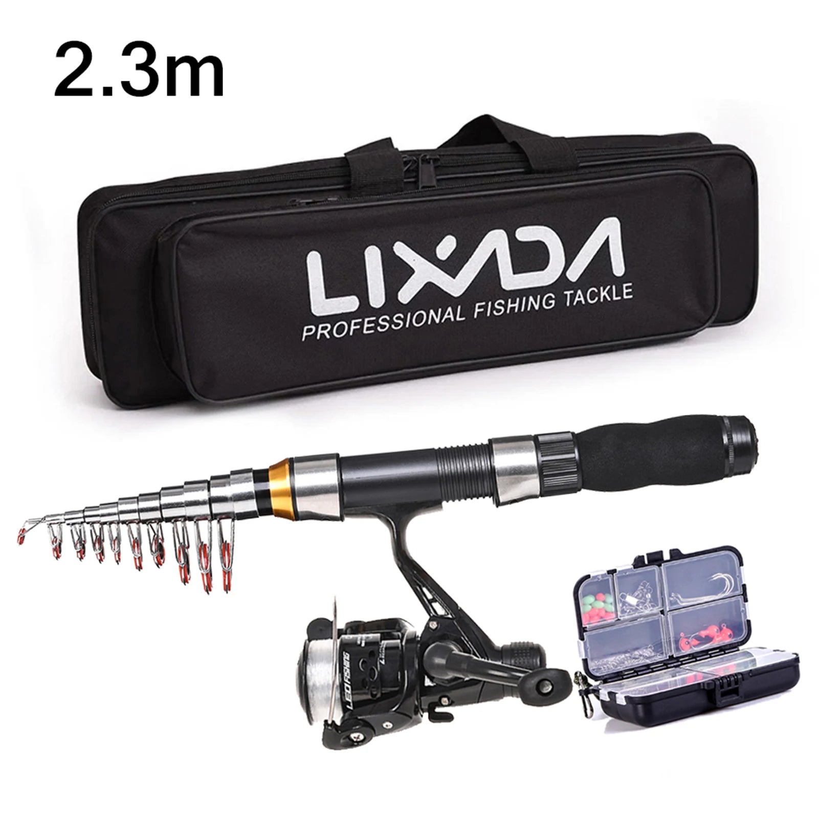 Fishing Rod & Reel Combo Kit