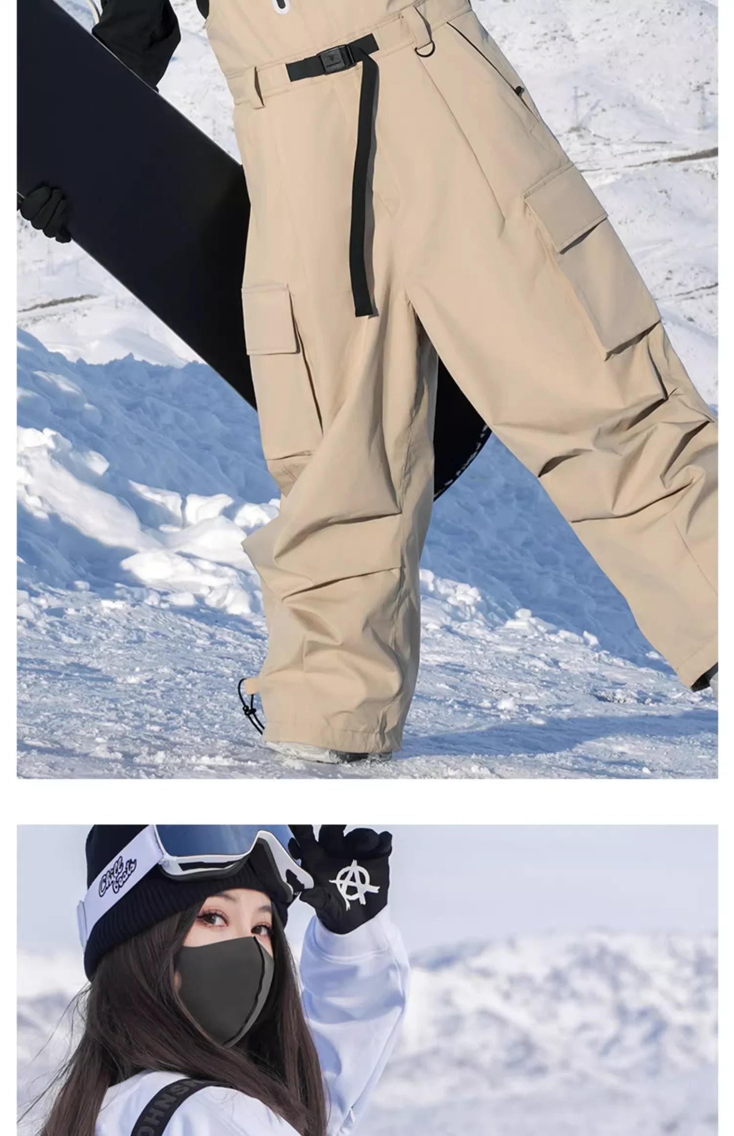 JOHN SNOW Men's Waterproof Ski Pants