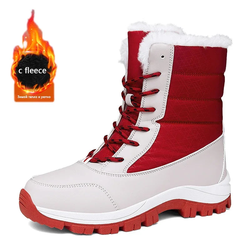 2025 New Women's Fur Snow Boots