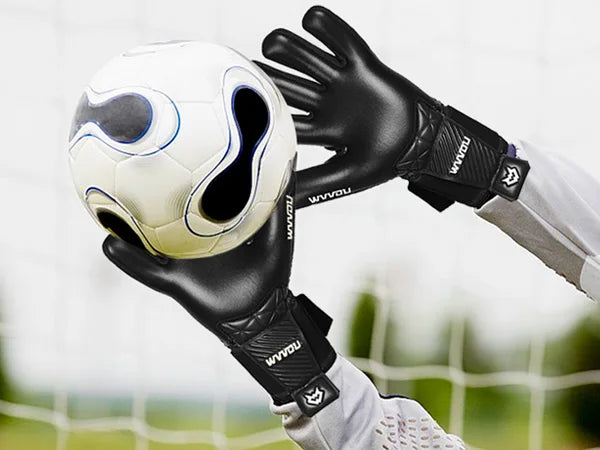 WVVOU Soccer Goalkeeper Gloves with Finger Saves