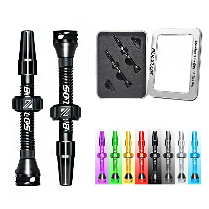 Tubeless Valves – Aluminum with Removable Core