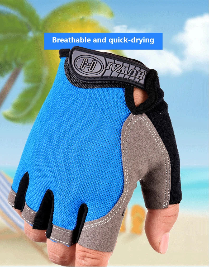 Breathable Half Finger Cycling & Fitness Gloves