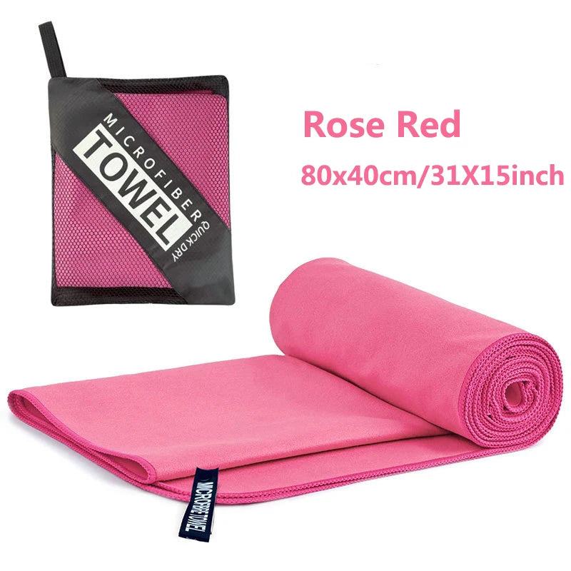 Quick-Dry Microfiber Camping Towel 40x80cm