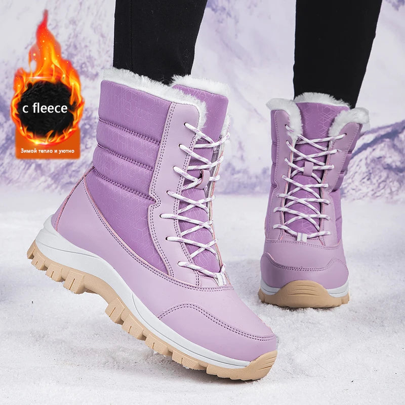 2025 New Women's Fur Snow Boots