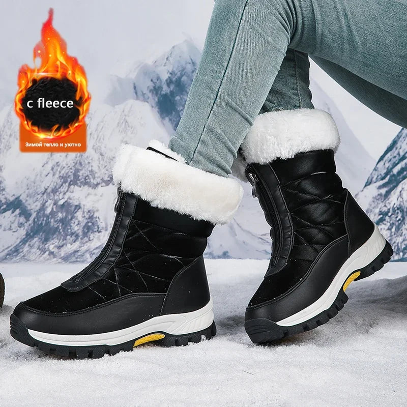 2025 New Women's Fur Snow Boots