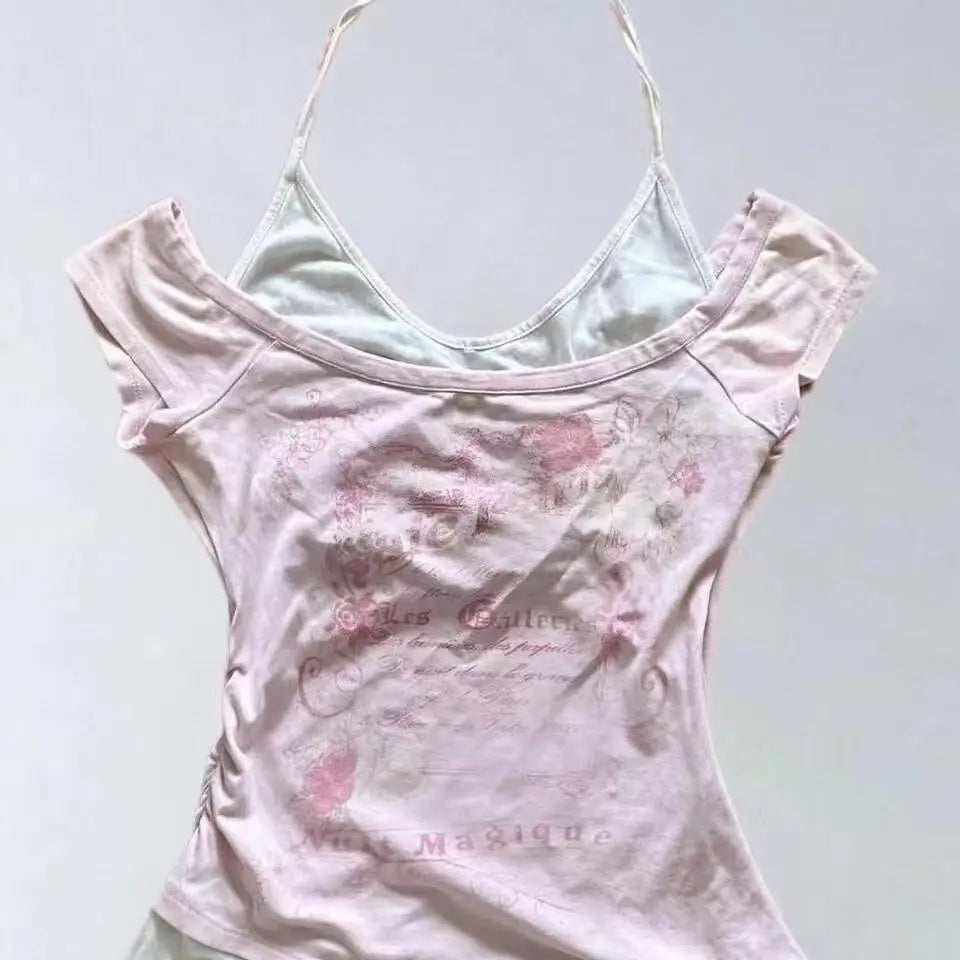 Subculture Y2K Punk Vintage T-Shirt for Women