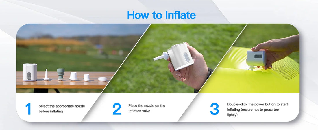 Aerogogo GIGA PUMP TINY – 3-in-1 Mini Inflator