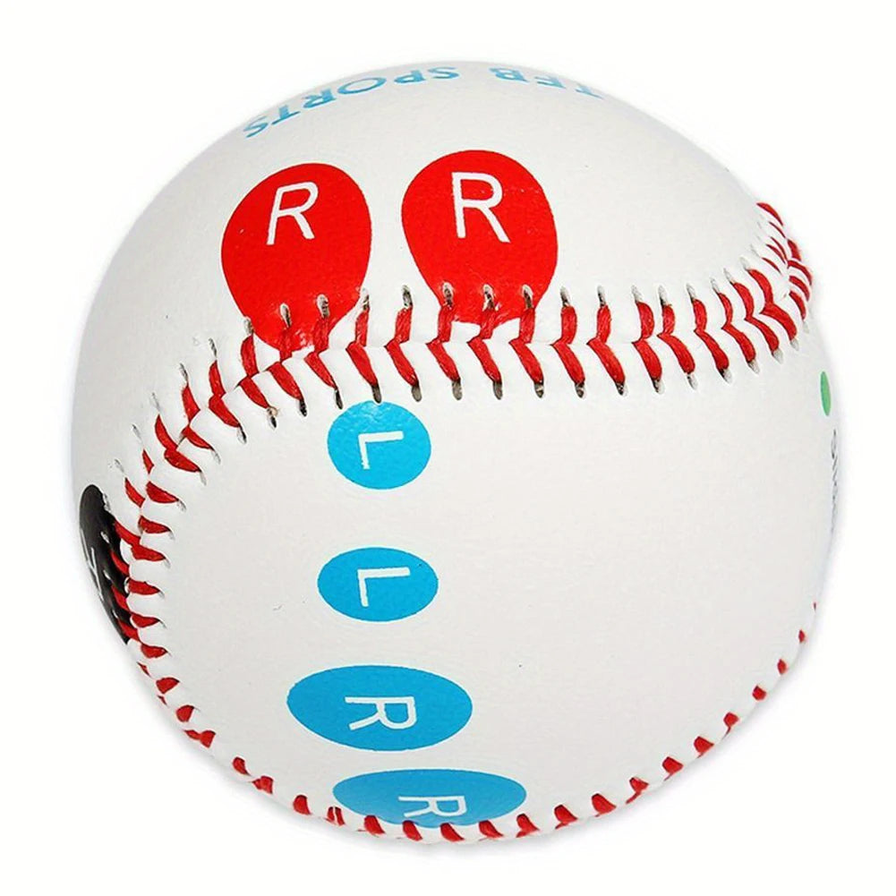 9" Training Baseball with Finger Placement Markers