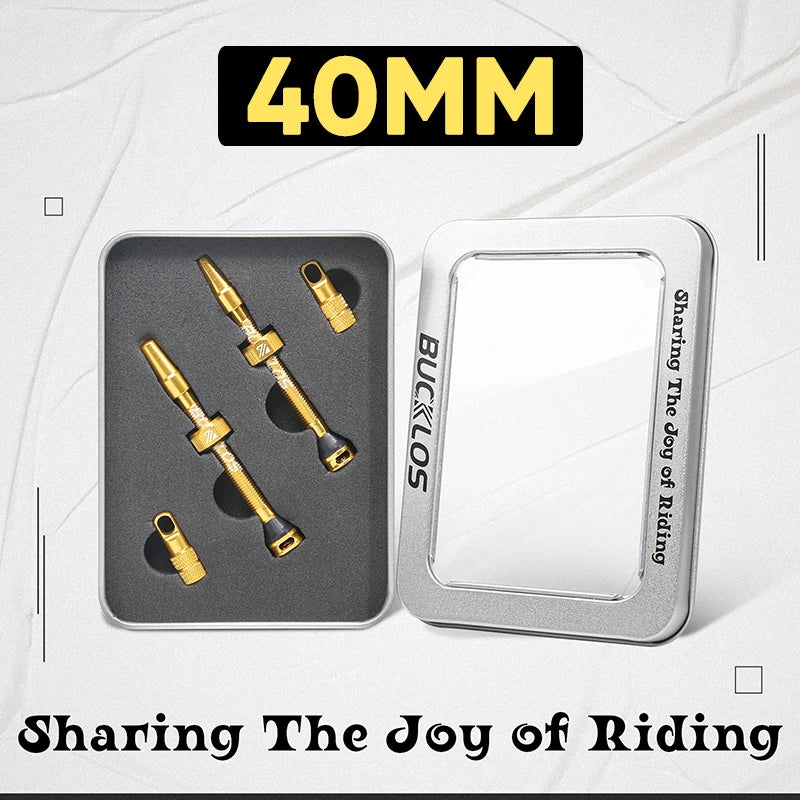 Tubeless Valves – Aluminum with Removable Core