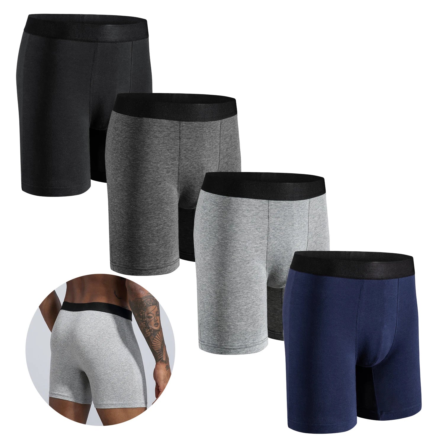 Men's Cotton Boxer Shorts