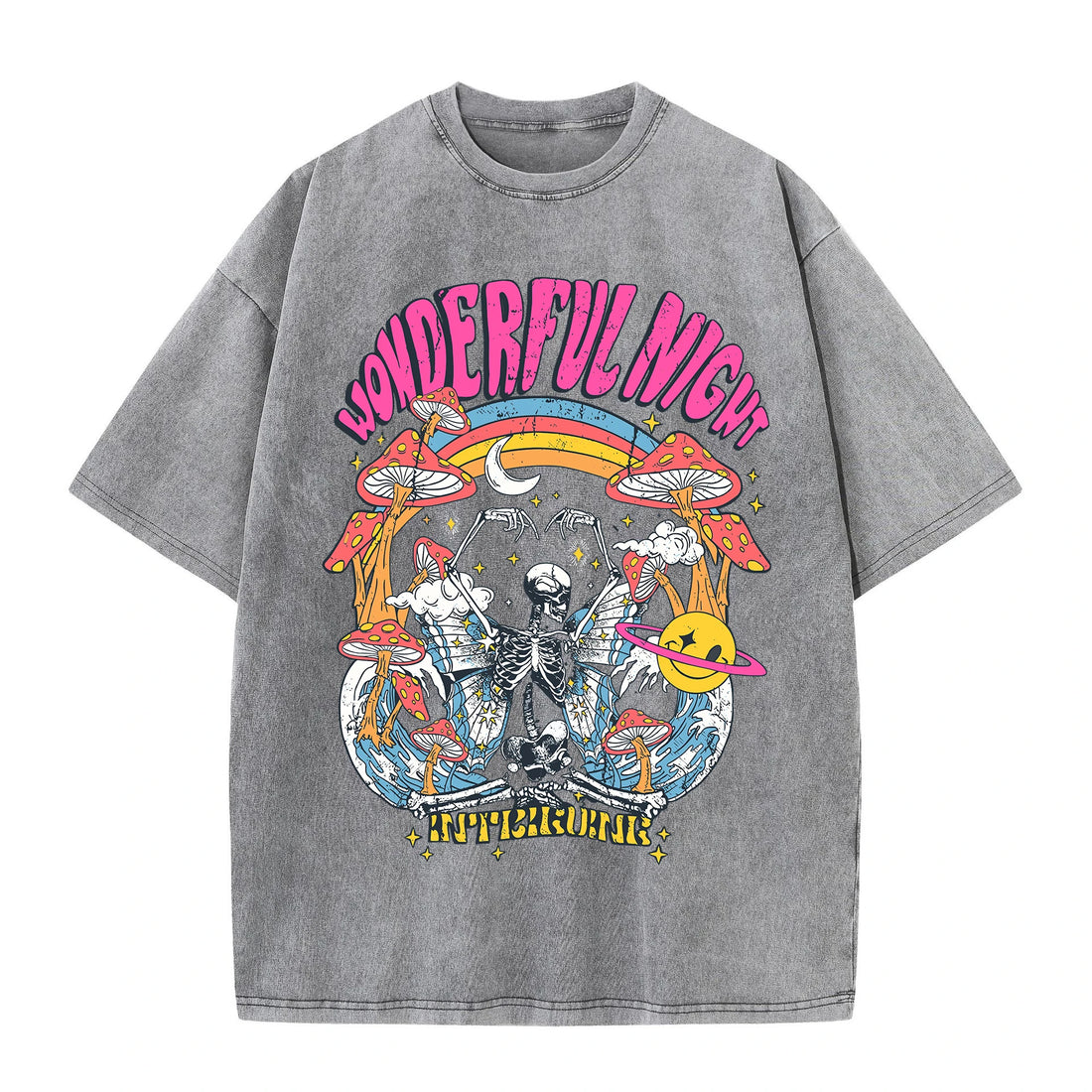 Women's Skeleton Butterfly Oversized T-Shirt
