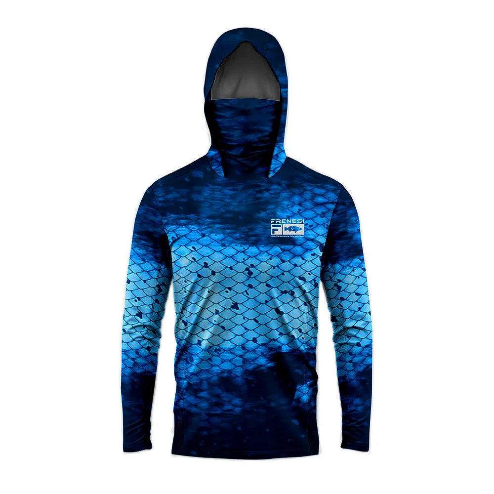 Men's UPF 50+ Fishing Hoodie Shirt