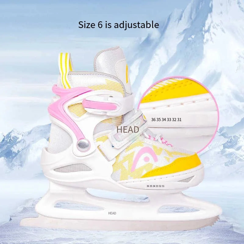 HEAD Adjustable Kids Ice Skates
