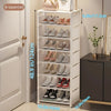 Shoe Rack – Metal & Fabric Organizer